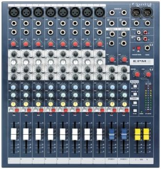 Soundcraft EPM8 High-Performance 8-channel Audio Mixer