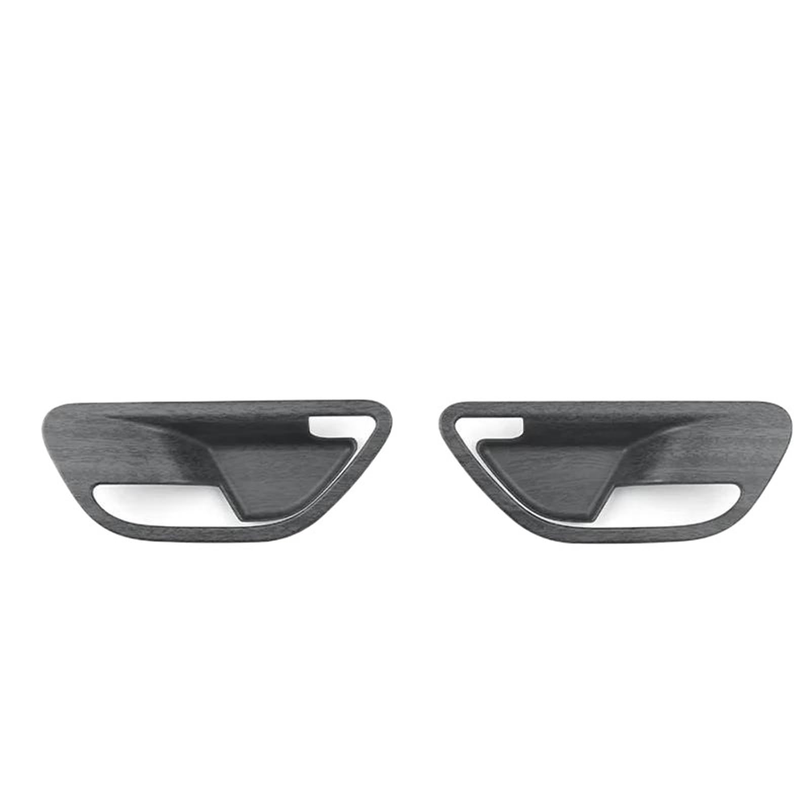 FHCBUTAE Interior Car Handle ABS Plastic Car Interior Door Handle Bowl Frame Cover for Hyundai for Staria 2021-2026 LHD/RHD(Wood Grain)