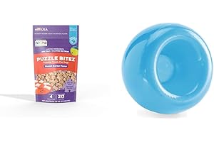 Outward Hound Puzzle Bitez Peanut Butter Dog Treats with Snoop Toy