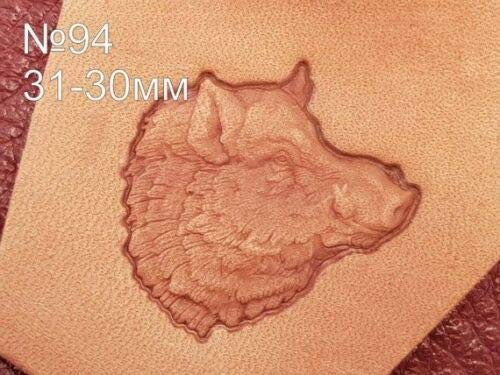 Leather Working Tools Carving Punches Stamp Craft Saddle Brass #94