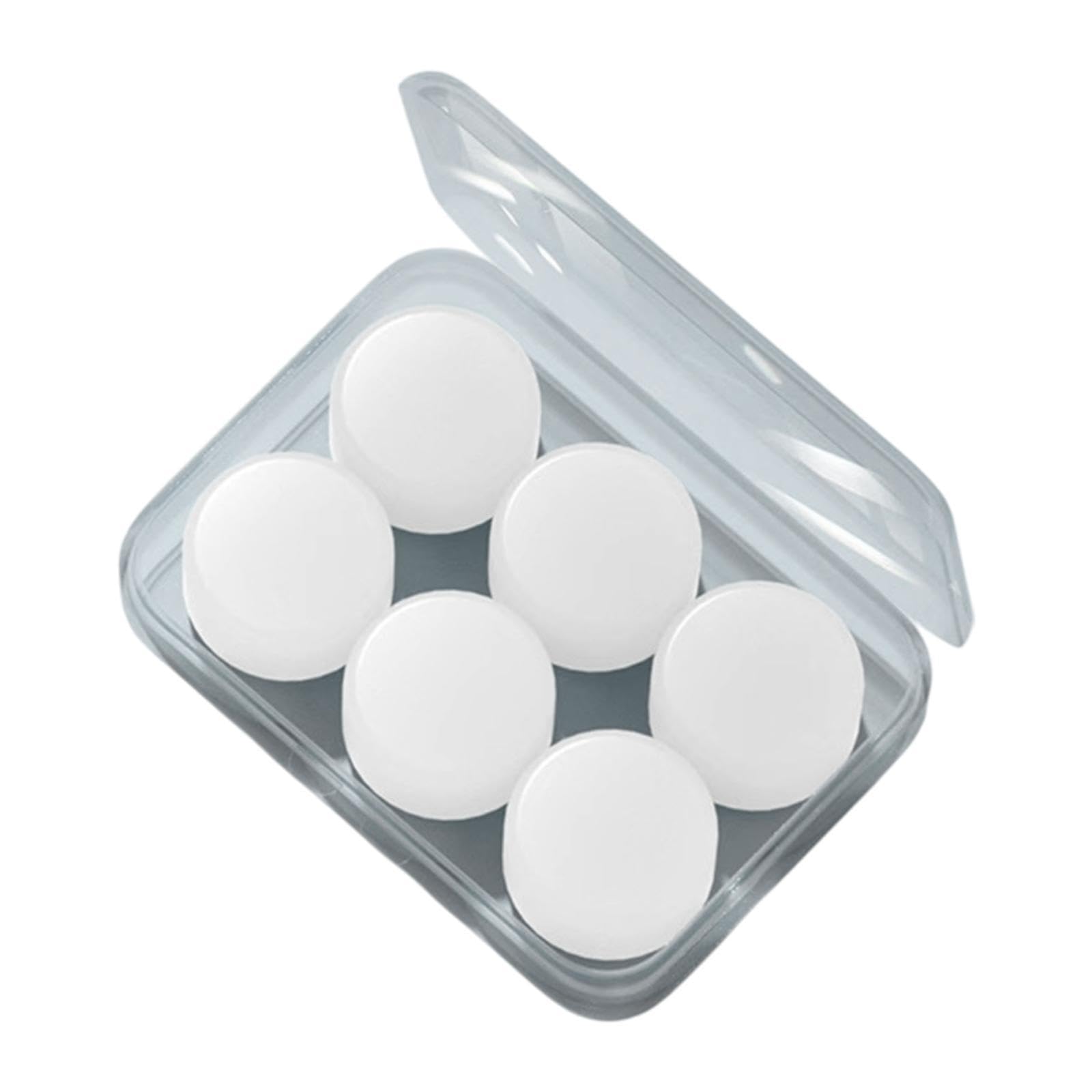 CALANDIS™ 6x Silicone Ear Plugs Noise Canceling Earplugs for Working Concert Transparent | Ear Plugs | Ear Plugs & Ear Muffs | Personal Protective Equip/Ppe | Facility Maintenance & Safety-image-2