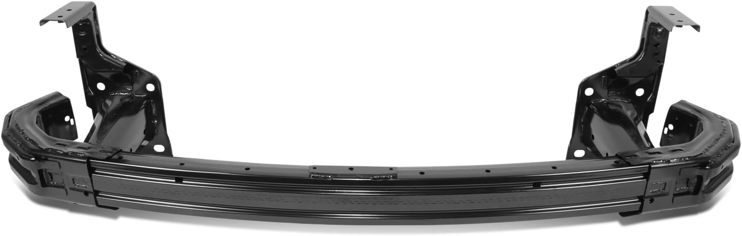 DNA MOTORING Steel Front Bumper Reinforcement Compatible with 19-20 Edge/Nautilus, Black, OEM-BPRF-FO1006280, K2GZ5810852B