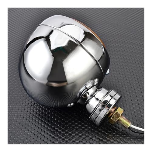 Phare antibrouillard moto avec clignotant indicateurs pour chopper et custom
