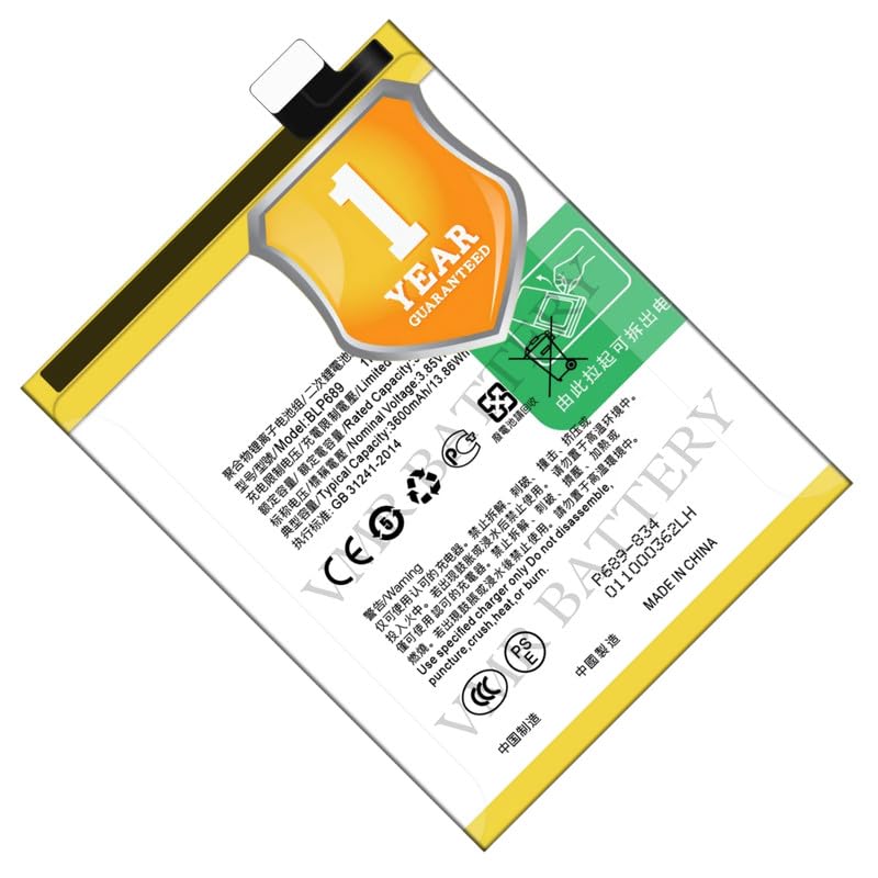 Image of Original BLP689 Battery Compatible for Oppo R15x (PBCM10) - (3600mAh) - 1 Year Warranty X2