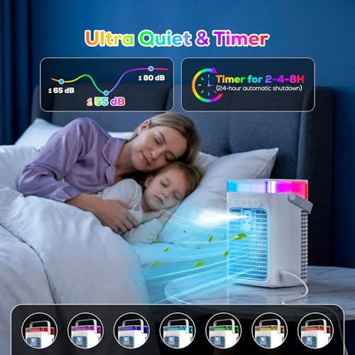 Portable Mini Air Conditioner Fan