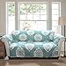 Lush Decor Sohpie Slipcover/Furniture Protector for Sofa, Blue