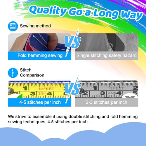 Image of 25FT Commercial Bounce House for Big Kids Adults (0.45mm Heavy Duty PVC) (600lbs Capacity) Inflatable Obstacle Course Bounce House with 1100W Blower, Water Slide Backyard Outdoor Party, 25x8x8.2FT