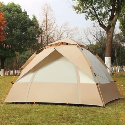 Carpa de camping portátil multiusos con doble puerta y ventana miniatura 3