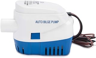 Dontmiss Automatic Submersible Small Boat Bilge Pump 12v 1100gph Auto with Float Switch bilge