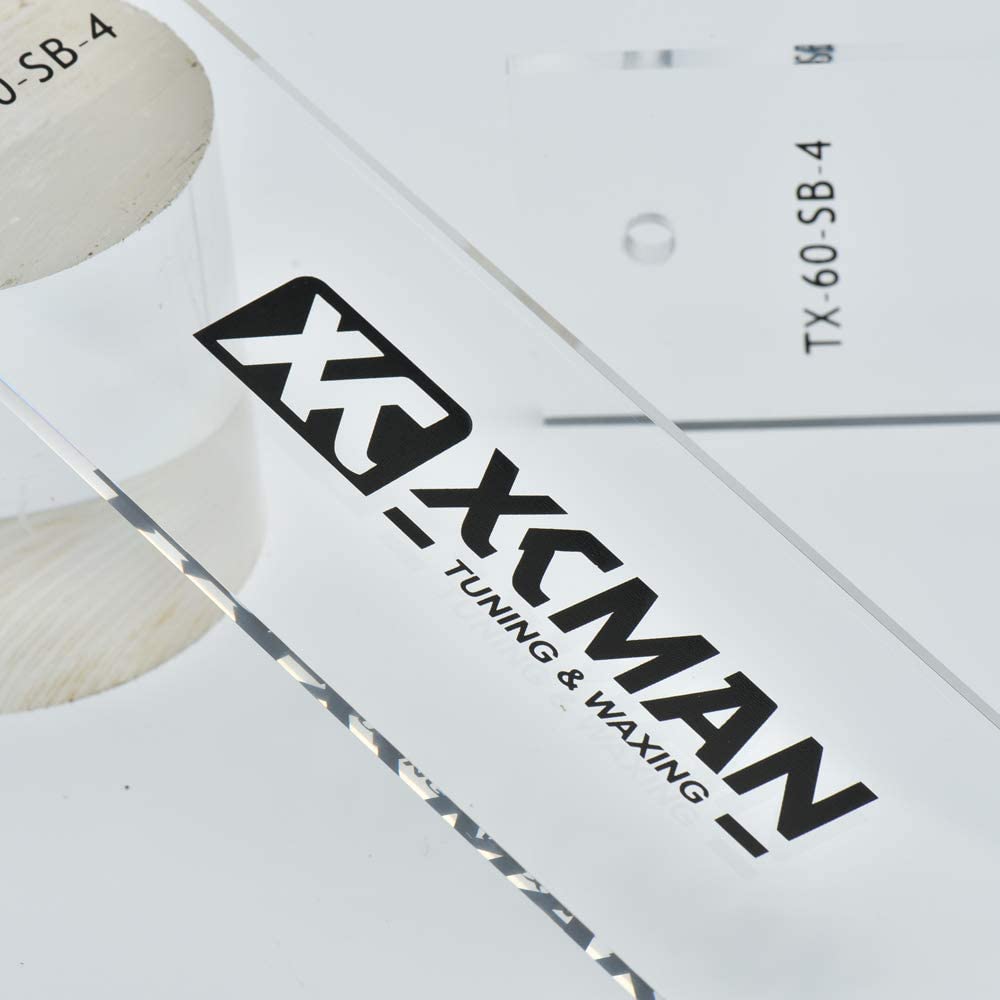 XCMAN Lot de 2 grattoirs en plastique pour skis alpins et snowboard