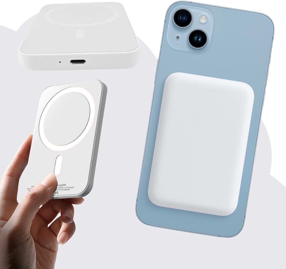 Carregador Power Bank Portatil Indução Para Apple iPhone