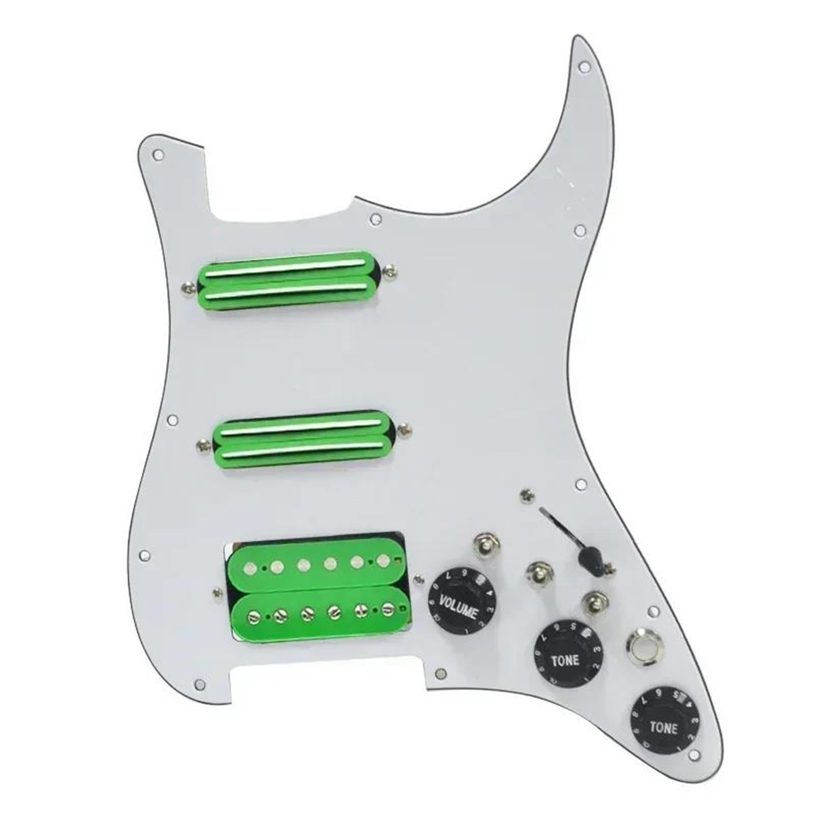 Części Pickguardów Do Gitary Elektrycznej Gitara SSH Coil Splitter Wstępnie Okablowana Maskownica