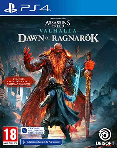 Assassin's Creed Valhalla Dawn of Ragnarok expansion PS4 code de téléchargement