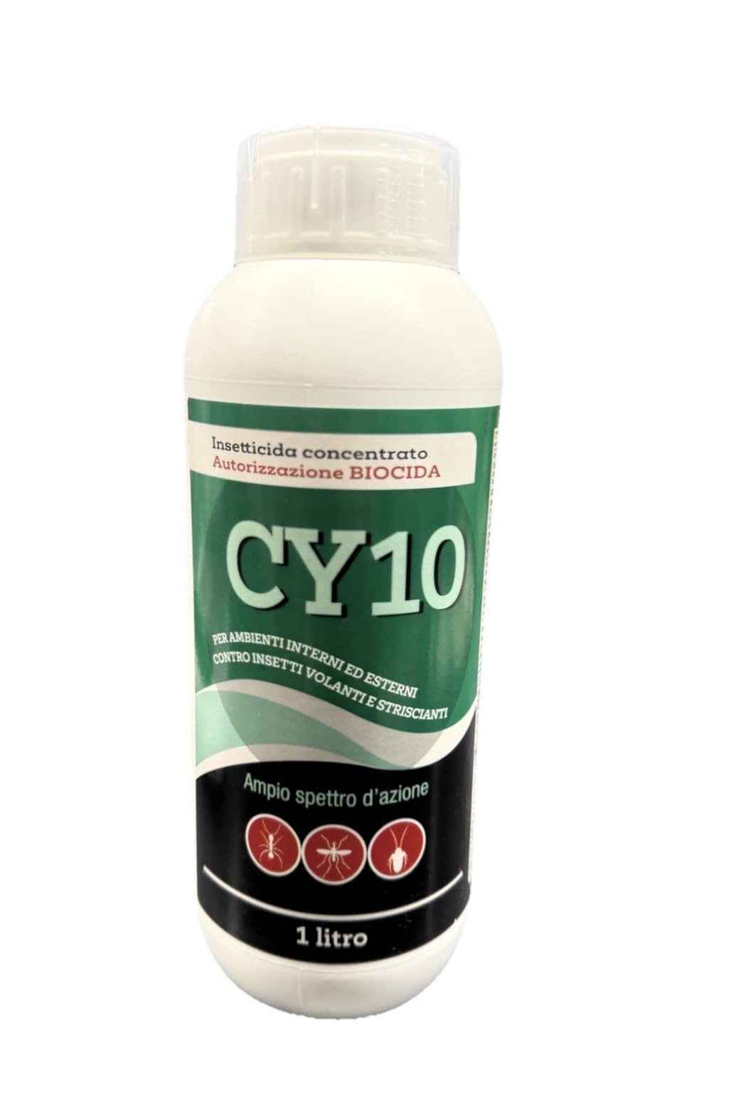 Insetticida concentrato ad ampio spettro d'azione CY 10 conf. da 1 LT AMDGarden