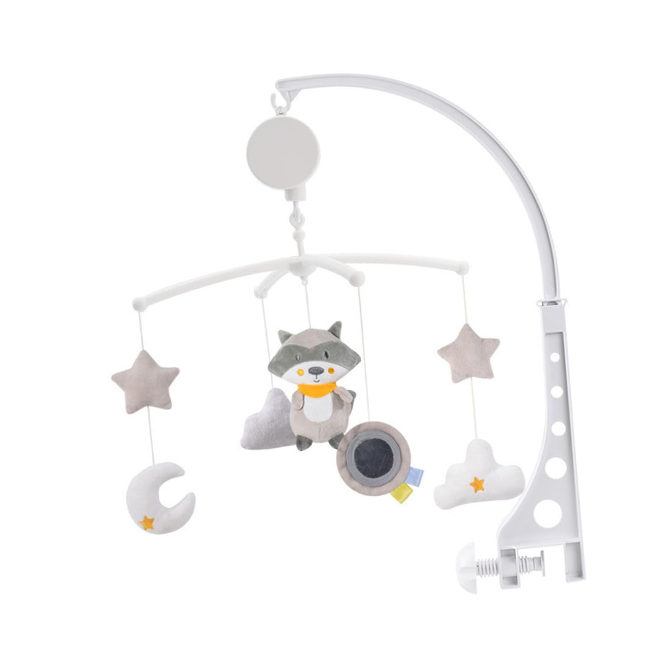 GALPADA Carillón y Decoración de Habitación Infantil de Viento Colgante Música Giratoria, Accesorio de Plástico para Cuna de Ñiño Adecuado para Obsequio de Baby Shower