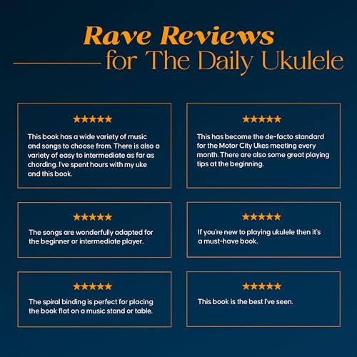 The Daily Ukulele: 365 Songs for Better Living (Jumpin’ Jim’s Ukulele Songbooks)