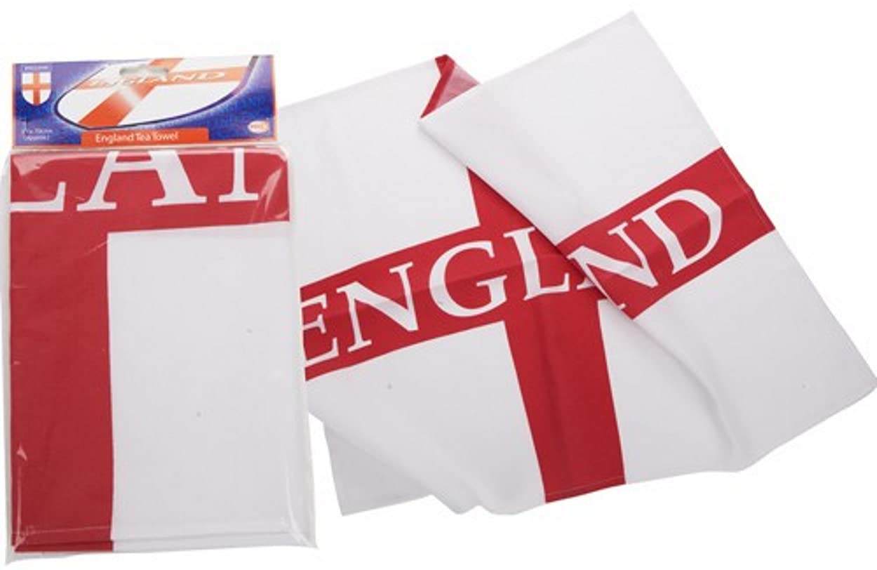PMS 50x70CM ENGLAND DESIGN TEA TOWEL WITH PVC COATED HEADER