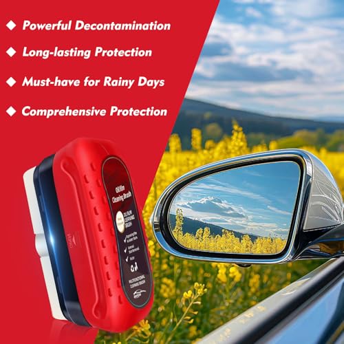 Eiruseed OFB001 Automotive Oil Film Cleaning Brush With Reusable Foam Sprayer, Upgraded Antifog Glass Cleaning Board thumb #3