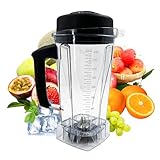 Vitamix 交換用ピッチャー 64オンス、5000 5200 5500 6300 7500 Pro200 500 750 Vita-Prep ECT vm0101 vm0102 vm0103 E310 320の交換用。 Vitamix ブレンダー コンテナカップ、3年保証