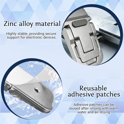 Base plegable pequeña para teclado con 3 ángulos ajustables 4 unidades miniatura 3