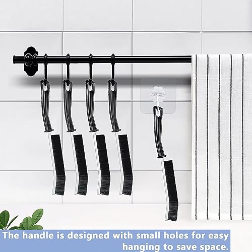 Image of Yikko 3PCS Gap Cleaning Brushes, Multifunctional Use Hard-Bristled Crevice Cleaning Brush for Household, Hand-held Groove Deep Cleaning Brush for Bathroom Kitchen Floor Tiles Window Door Slots (3)