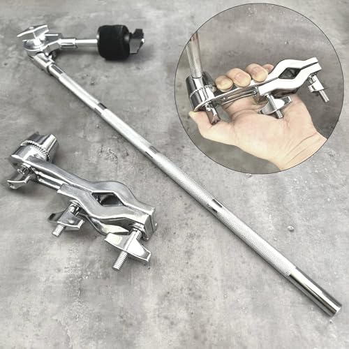 Image of Softline Pro Boom Cymbal Arm with Clamp 46cm Long Heavy-Duty Adjustable Drum Hardware Extension Universal Cymbal Holder Mount for Drum Kits