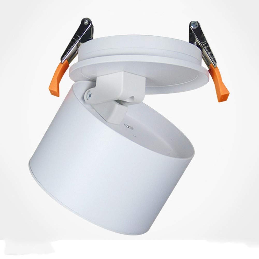 Plafonnier encastré en métal downlight de haute finition