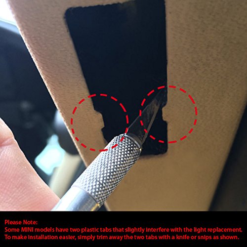 Gobadges Ep26 Mini Cooper Led Door Projection Courtesy Puddle Lights - A Jet #TOP5