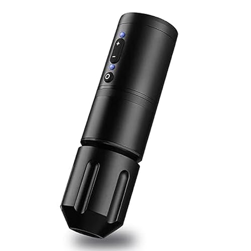 Xnet Typhoon - Pistola de tatuaje con pantalla LED digital, fuente de alimentación de 2000 mAh, cartucho de tatuaje con motor sin núcleo, para