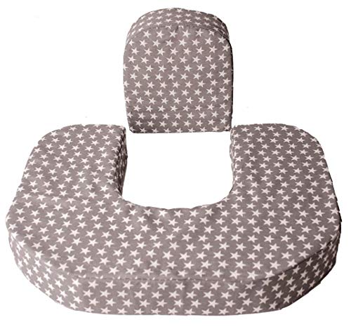 Sonora Baby cojín de lactancia gemelar, almohada de lactancia, con cojín accesorio...