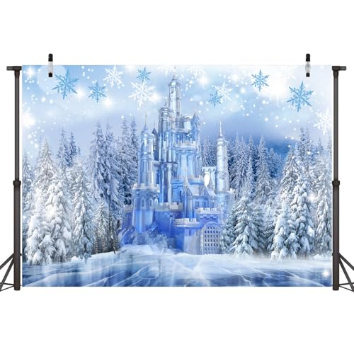 Fondo fotográfico sensfun Winter Ice Wonderland 240x180 cm miniatura 4