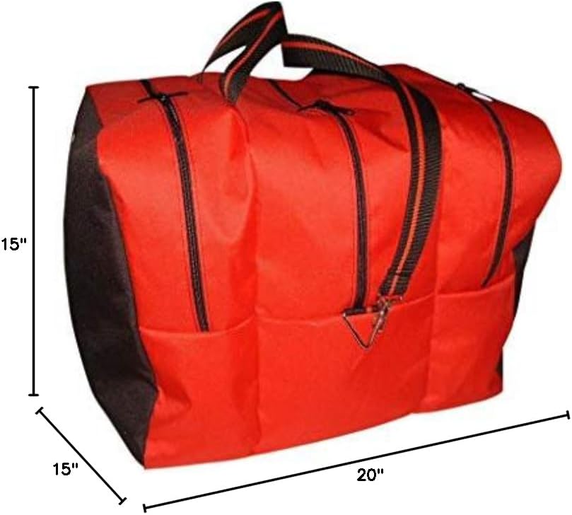 Ski Boot Bag, Double Boot Bag Deluxe Model Snow Ski Gear Bag Made In USA.