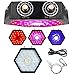 Produktbild HENGX Pflanzenlichter Pflanzenlampe 42LED COB 1000W Dual Chip/0-100 Doppelkontroll-Dimmbar/Vollspektrum-Wachstumslampe/Für Gewächshaus-Hydroponik-Gemüse Zimmerpflanzen