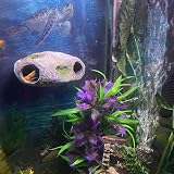 OrnaMounts Aquarium Decor Magnetic Rock Cave Ornament – Wall-Mounted Fish Tank Accessory