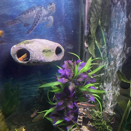 OrnaMounts Aquarium Decor Magnetic Rock Cave Ornament – Wall-Mounted Fish Tank Accessory by OrnaMounts - Used condition - US$25.34