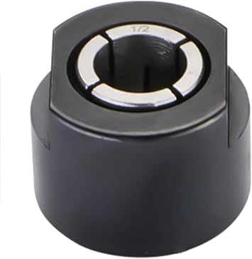 Woodworking 3.25HP Router, 2400W, 4.2" Diameter, 1/2" Collet, 120V60Hz, Model RT-001M 1/2" Collet Set