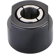 Woodworking 3.25HP Router, 2400W, 4.2" Diameter, 1/2" Collet, 120V60Hz, Model RT-001M 1/2" Collet Set