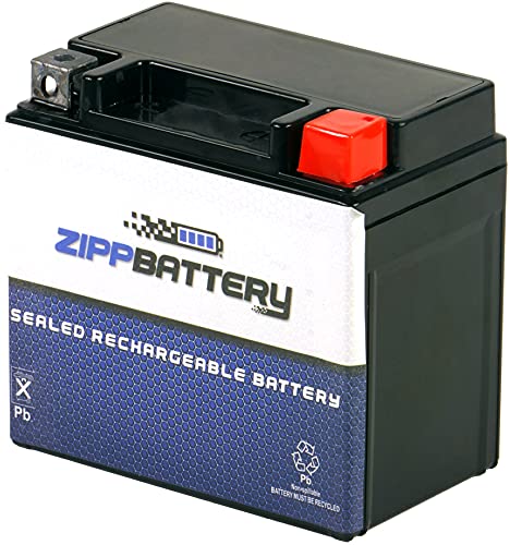 ZIPPBATTERY YTZ7S 12V 120 CCA AGM – Maintenance-Free 6Ah Battery for ATV, Motorcycle, Scooter, Dirt Bike – T3 Nut & Bolt Terminal – Fits Honda TRX450R, CRF150R, Yamaha WR250, Suzuki DR-Z125 by ZIPPBATTERY - Used condition - US$16.76