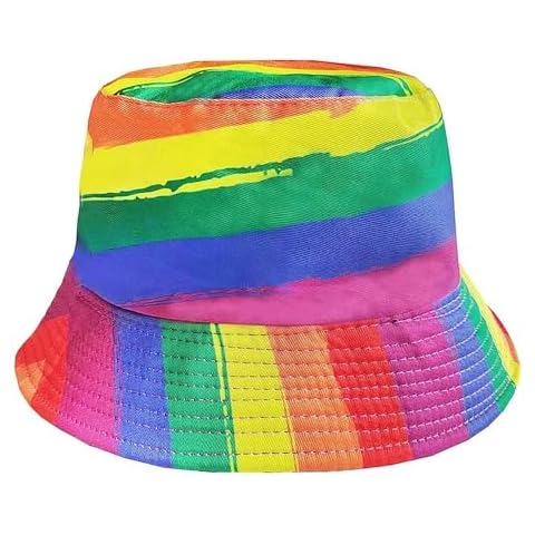 TRIXES Rainbow Reversible Bucket Hat for LGBTQIA+ Cover