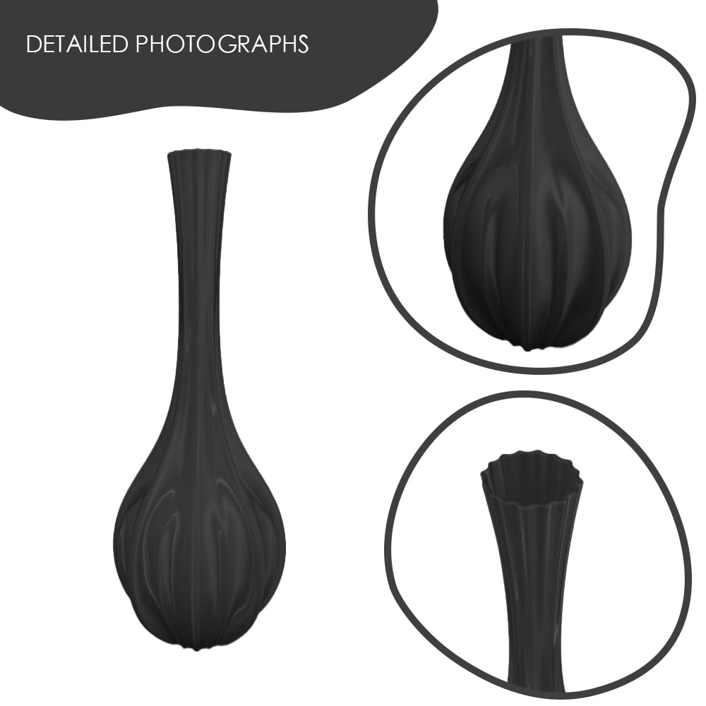 Vase Fleurs Vase Decoratif en PLA Technologie d'impression en 3D Vase