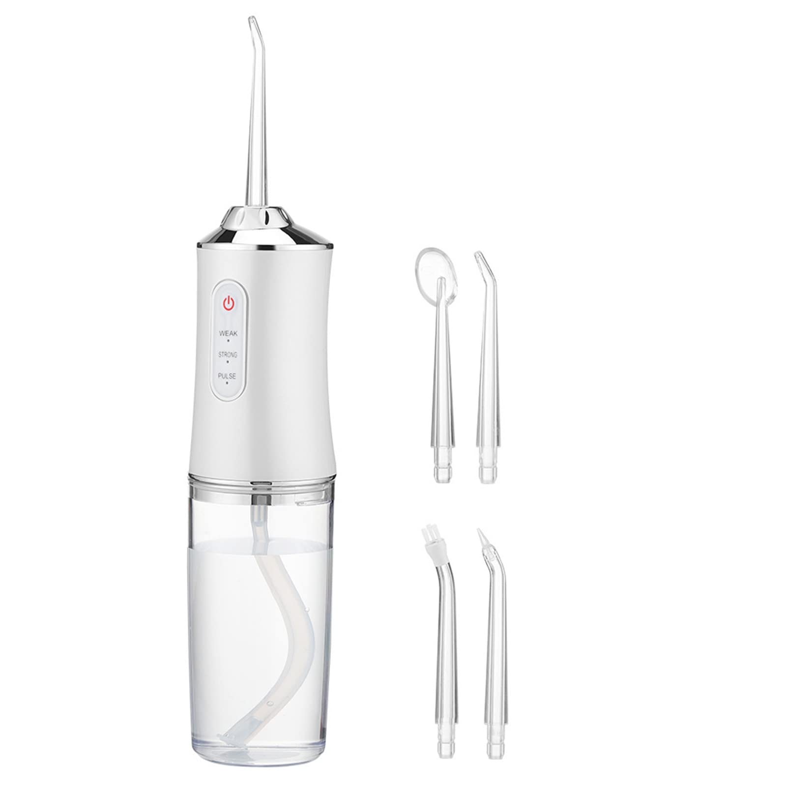 irrigador dental 1 conjunto pulverizador de água dental portátil IPX7 bico fino seguro