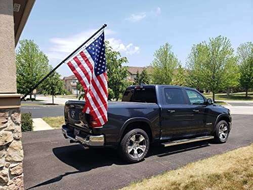 American Flag For 3X5 Ft Outdoor Us Flags Made In Usa Embroidered Stars Sewn Stripes Brass Grommets Foot Heavy Duty Nylony Perfect For Outdoor High Wind #TOP5