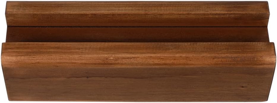 Amosfun Wooden Floor Mirror Stand Anti-Skid Base for Living Room Bedroom and Bathroom Solid Support Rack Minimalist Design Sturdy Stable for Artwork Display