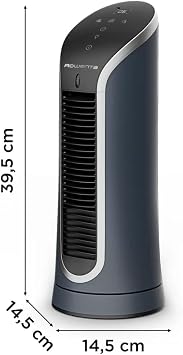 Rowenta Eole Compact, Kule tipi fan, yoğun soğutma, sessiz, enerji tasarruflu, kompakt, çevre dostu VU6220F0