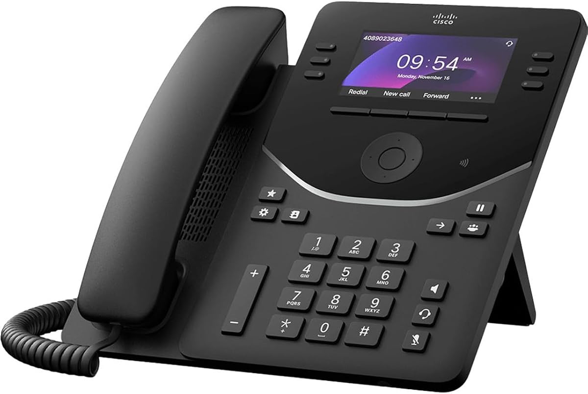 Teléfono IP DP-9851 - Con cable - Con cable - Escritorio - Negro carbón - 6 x Línea total - VoIP - LCD de 3,7" - 2 x Red (RJ-45) - Puertos PoE