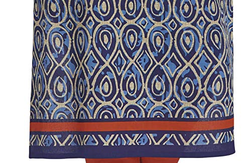 Image of Jevi Prints Cotton Printed Kurti for Women - Stylish Kalamkari Jaipuri Kurta for Festive & Casual Wear