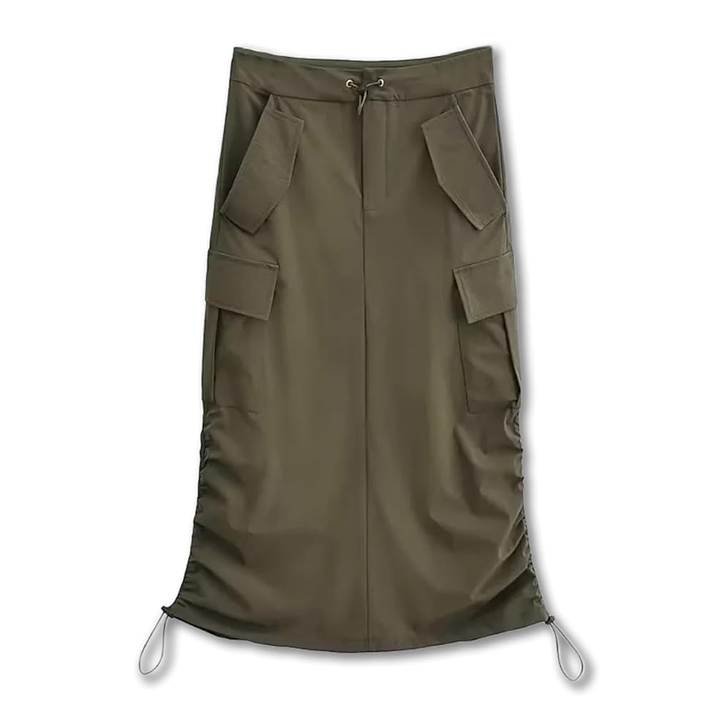 Amazon.com: Cargo Skirts for Women Summer High Waist Side