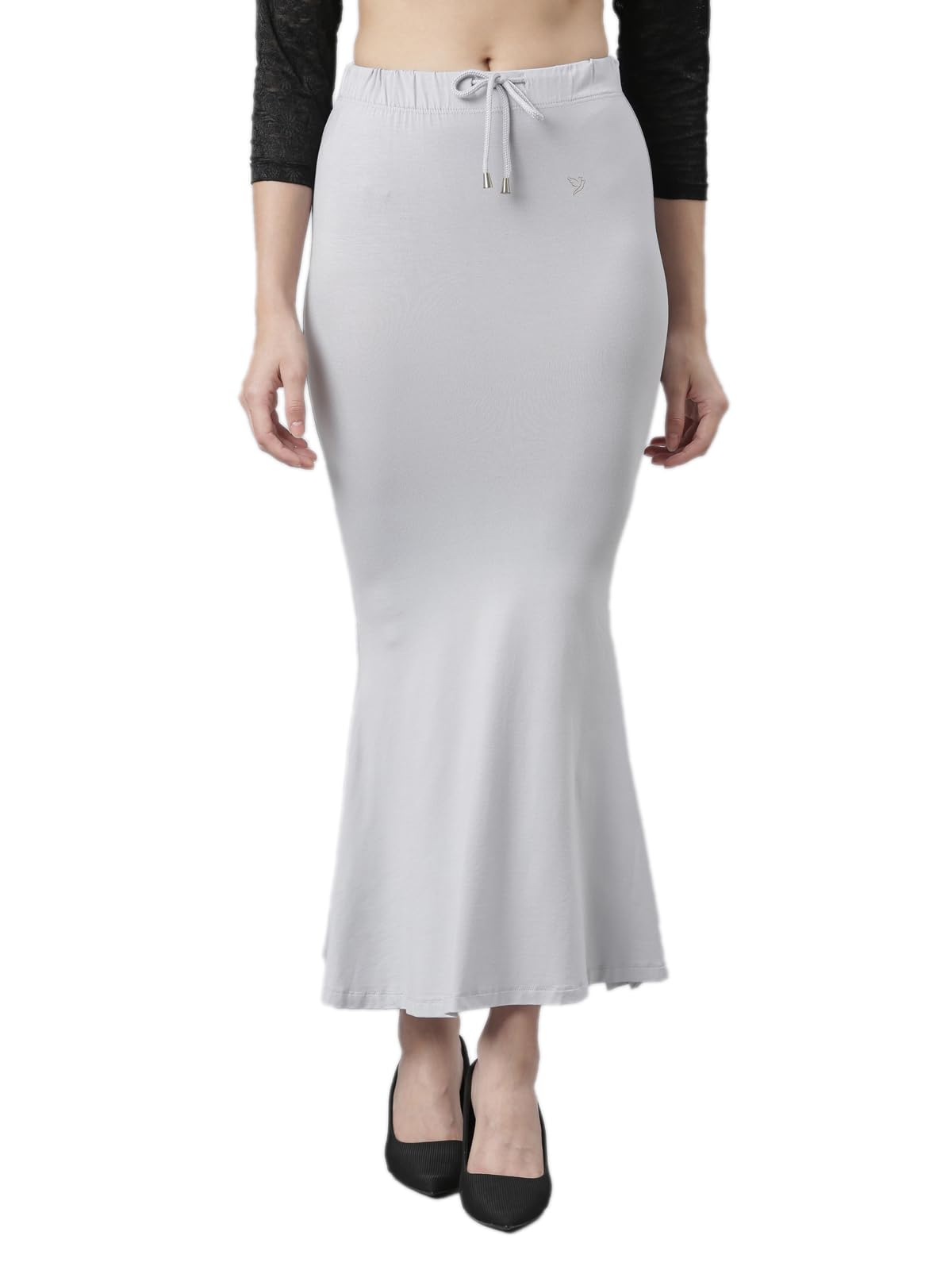 TWIN BIRDSSuper Soft Viscose Elastane Fabric Saree Skirt/Shaper/Shapewear for Women