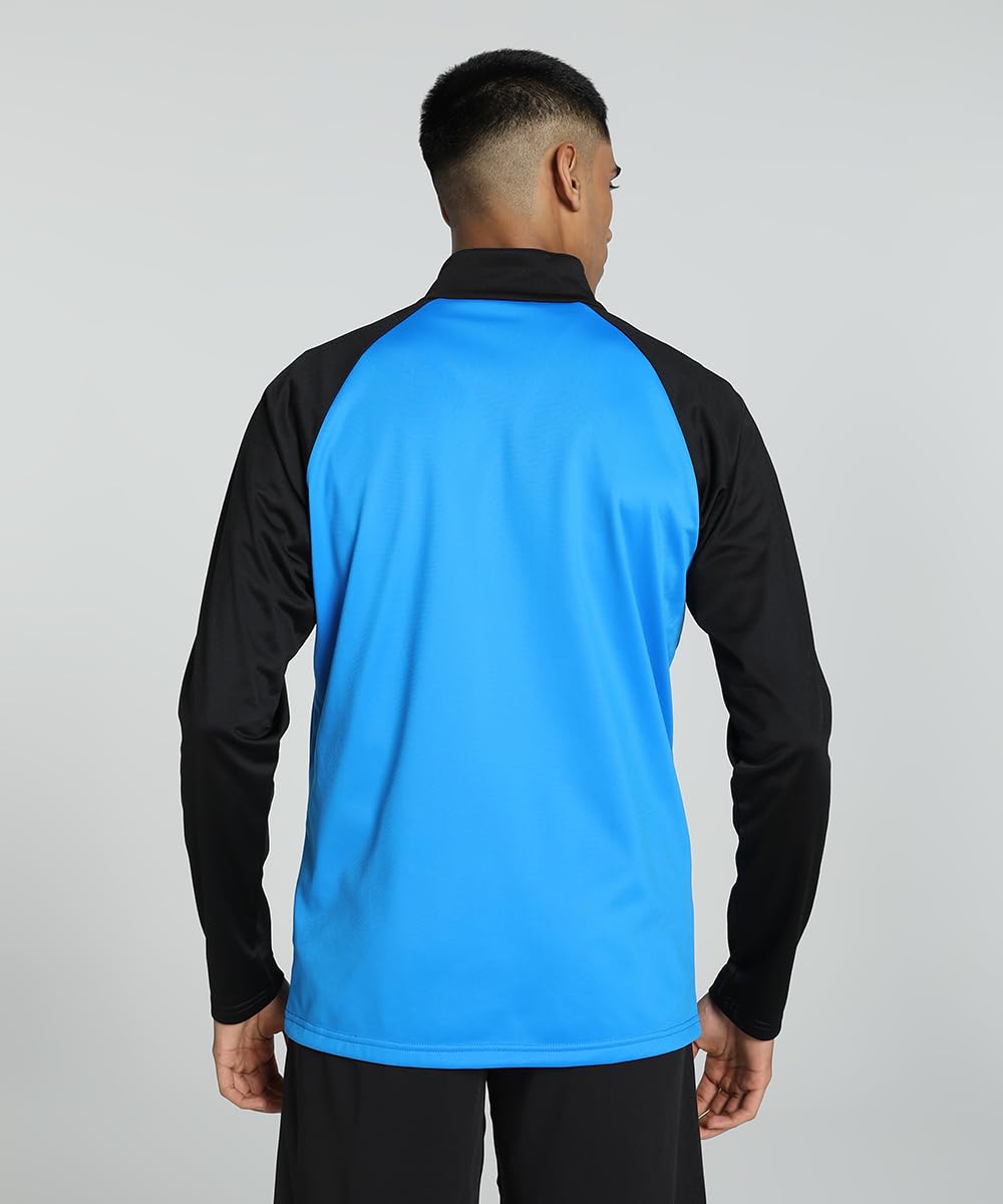 Puma Mens teamLIGA Training Jacket, Electric Blue Lemonade-Black, M (65723402) 2