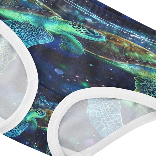 Galaxy Sea Turtles Toddler Girls's Underwear 2T 202b89604